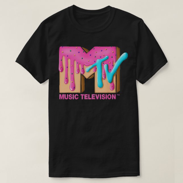 Mademark  MTV  The  MTV Logo with yummy and tasty  T-Shirt (Design Front)