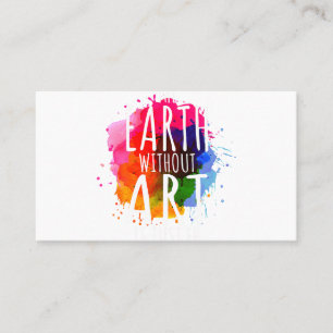 Mademark x MTV - MTV Logo Psychedelic Slime Brain  Business Card