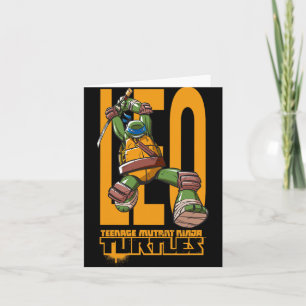 Mademark X - - Original Tmnt New Leonardo Card