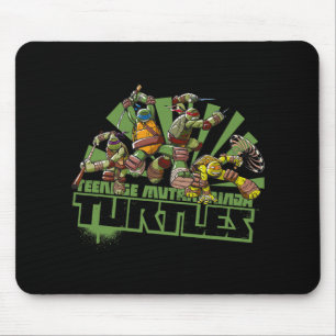 Mademark X - - Original Tmnt New Series Team Mouse Pad