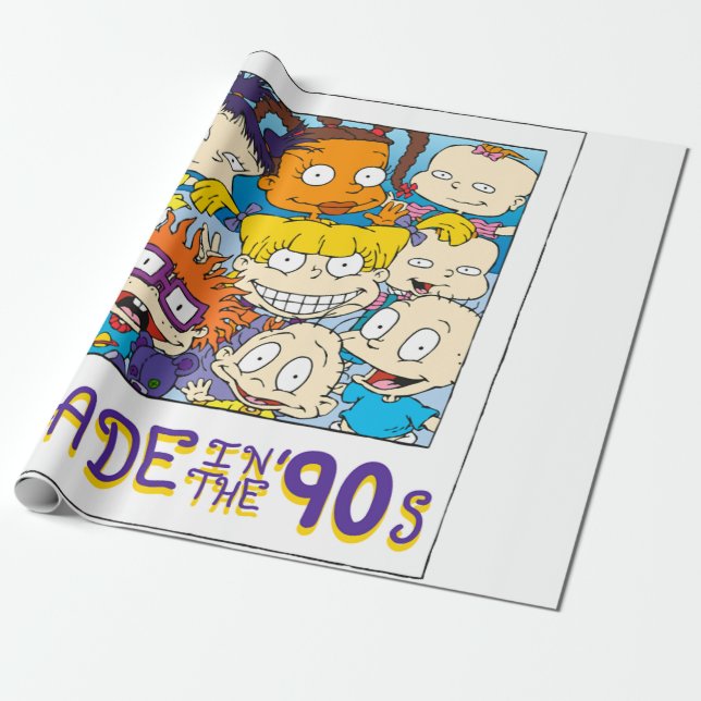 Mademark x Rugrats - Made in the 90s Pullover Hood Wrapping Paper (Unrolled)