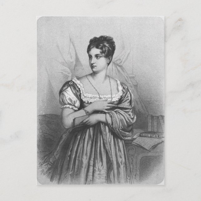 Mademoiselle George, engraved by J. Champagne Postcard (Front)