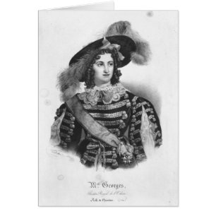 Mademoiselle George in the role of Queen