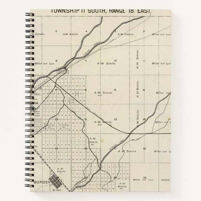 Madera County, California 2 Notebook (Front)