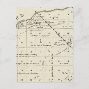 Madera County, California 2 Postcard