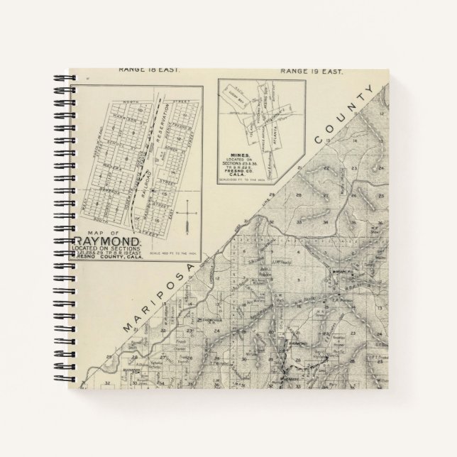 Madera County, California Notebook (Front)