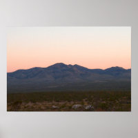 Madera Mountain at dusk, Texas