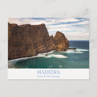 Madère - Ponta de Sao Lourenco carte postale avec 