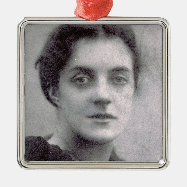 Madge Vaughan Metal Ornament (Front)