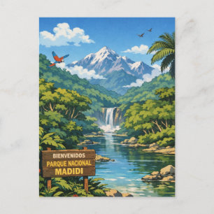 Madidi National Park Bolivia Travel Postcard