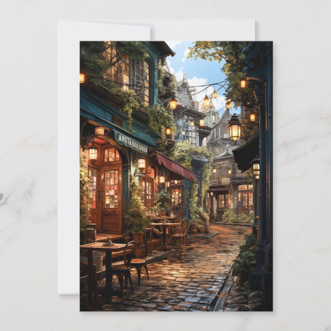 Madieval Summer Alley Invitation (Front)