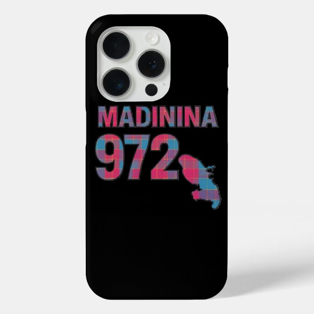 Madinina 972 - Martinican Pride Madras Case-Mate iPhone Case (Back)