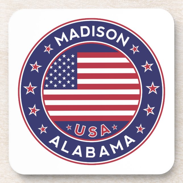 Madison, Alabama Coaster (Front)