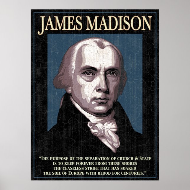 Madison - Church & State Poster (Front)