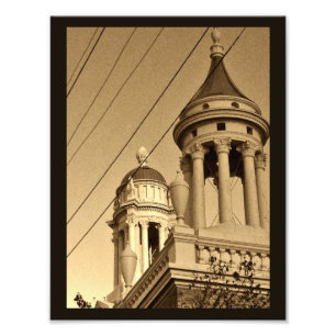 Madison Church Steeples Photo Print