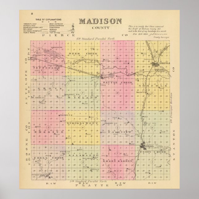 Madison County Poster (Front)