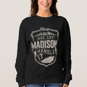 Madison First Name Shirt Madison Name Birthday