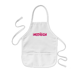 Madison in Hearts Kids Apron
