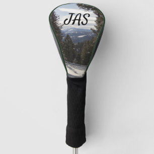 Madison Mountains in Winter in Montana Golf Head Cover