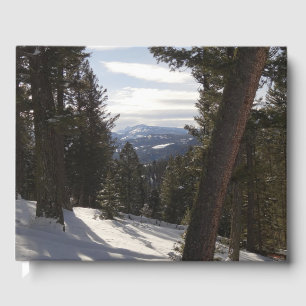 Madison Mountains in Winter in Montana Guest Book