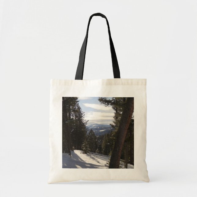 Madison Mountains in Winter in Montana Tote Bag (Front)