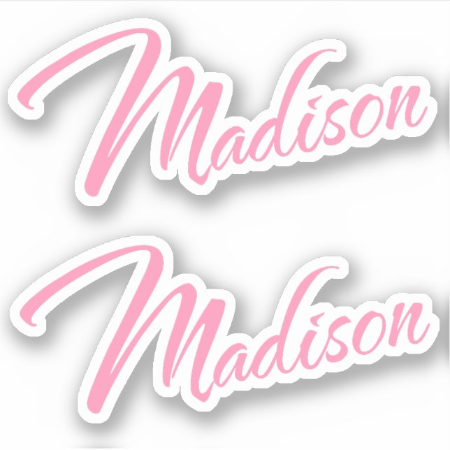 Madison name x2 (Front)