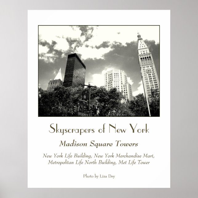 'Madison Square Towers' Poster (Front)