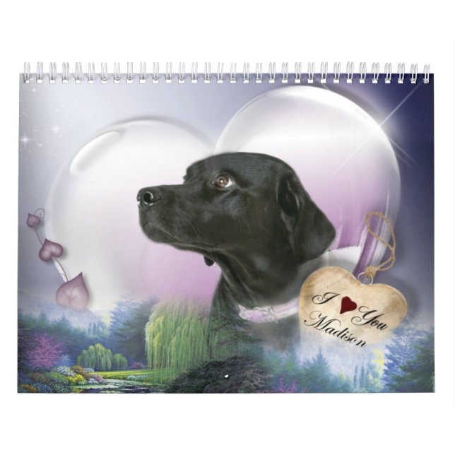 Madison the Black Labrador Calendar (Cover)