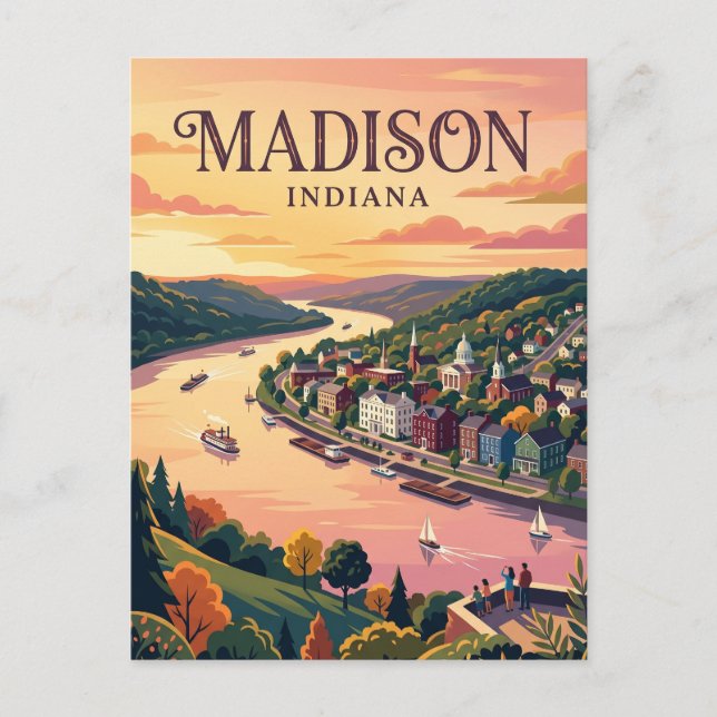 Madison USA Postcard (Front)