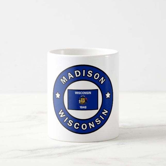 Madison Wisconsin Coffee Mug (Center)