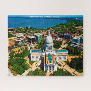 Madison Wisconsin. Jigsaw Puzzle