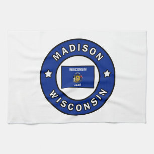 Madison Wisconsin Kitchen Towel