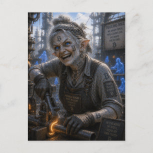 Madness / Pipe Maker / Rolling Mill Postcard