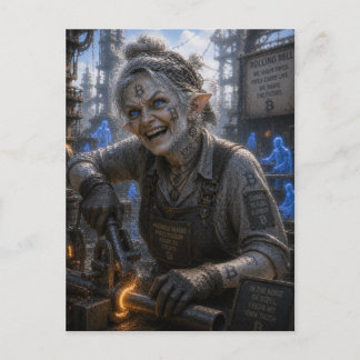 Madness / Pipe Maker / Rolling Mill Postcard