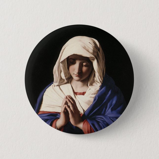 Madonna 2 Inch Round Button (Front)