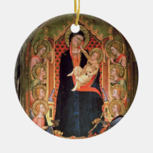 Madonna and Child, 1347 Ceramic Ornament