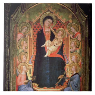 Madonna and Child, 1347 Tile