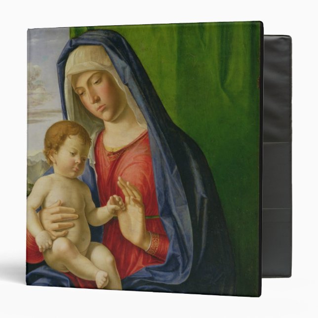 Madonna and Child, 1490s Binder (Front/Inside)