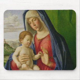 Madonna and Child, 1490s Mouse Pad