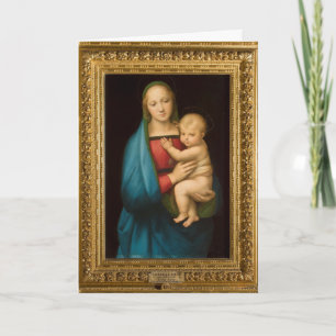 MADONNA AND CHILD 1504, Raphael (1483–1520) Card
