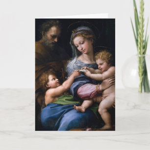 MADONNA AND CHILD 1518-1520, Raphael (1483–1520) Card