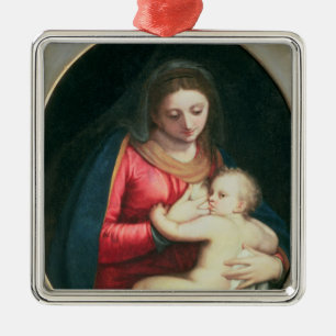 Madonna and Child, 1598 Metal Ornament