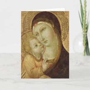 Madonna and Child 2 Card