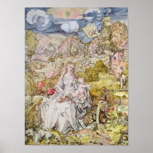 Madonna and Child 2 Poster