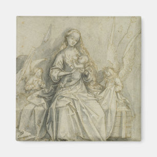 Madonna and Child 3 Magnet