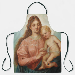 Madonna and Child Apron
