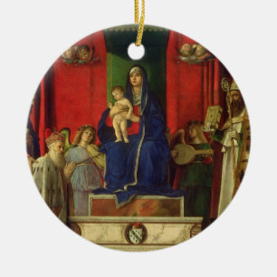 Madonna and Child (Barbarigo Altarpiece) 1488 Ceramic Ornament