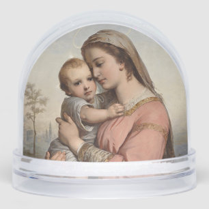 Madonna and Child by Franz Russ the Elder Snowglobe