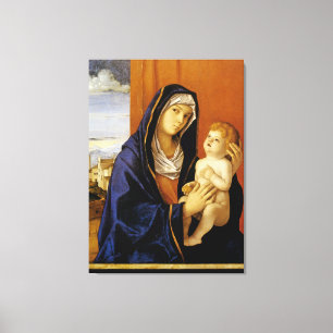 Madonna and Child by Giovanni Bellini Canvas Print