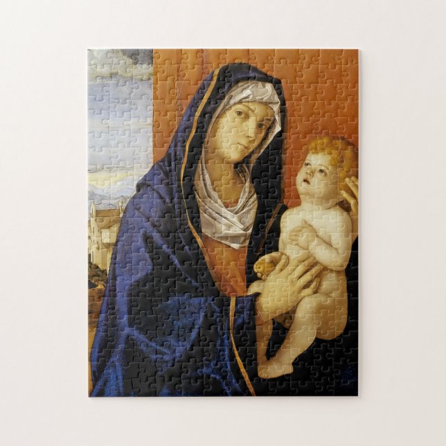 Madonna and Child by Giovanni Bellini Jigsaw Puzzle (Vertical)